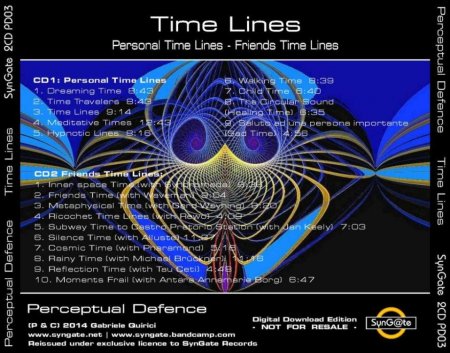   turbobit Perceptual Defence - Time Lines (2 CD, 2015)