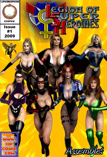   turbobit Legion of Superheroines Issue 01